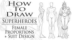 How To Draw Superheroes - Female Proportions + Suit Design | Robert  Marzullo | Skillshare
