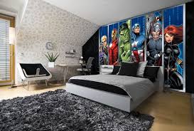 Avengers Wall Mural For A Teenage Boy S Room Hawkeye Iron Man Hulk Captain America Thor And Boys Bedroom Wallpaper Wallpaper Childrens Room Bedroom Design