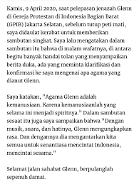 Only register an account to downloadsambutan pelepasan. Adib Hidayat On Twitter Agama Glennfredly Adalah Kemanusiaan Kata Pak Lukmansaifuddin Memberikan Sambutan Di Ibadah Penglepasan Dan Pemakaman Glenn Fredly Siang Ini