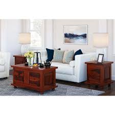 Yaheetech coffee table set of 3 for living room, 3 piece coffee table and end table sets, lift top coffee table with hidden storage compartment, stackable end table with open drawer, rustic brown $179.99 $ 179. 3 Piece Coffee Table Set With Deep Drawers