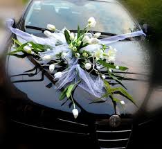Image result for svatební  výzdoba auta
