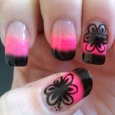 They're classic colors that go perfectly together, but finding the right design to fashion them in can be a. Pink And Black Nail Designs Simple Cute Elegant Nail Art Designs