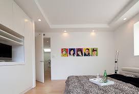 طريقة توزيع الاضاءة أو السبوت لايت في اسقف الجبس المعلق ديكورموز