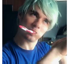 awstenknight bring back the blue hair plz #awstenknight #awstenknight...