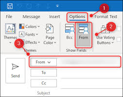 Fill in all required fields. How To Send An Email With A Different From Address In Outlook