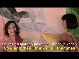 Gotye Ft Kimbra Somebody That I Used Know Lyrics English Subtitulado Espanol Youtube