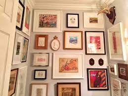 Powder Room Gallery Wall Bathroom Gallery Wall Gallery Wall Eclectic Gallery Wall