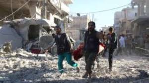 Image Copyright Afp Image Caption The Un Says 400 Civilians Inc Alepo Hospital San Juan