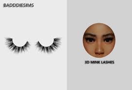What if there were more maxis match . Badddiesims 3d Mink Lashes 3d Mink Lashes Badddiesims Sims 4 Sims 4 Game Mods Sims 4 Cc Makeup