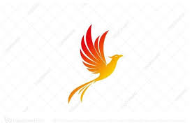 Bird logo sets dark colored flat design. Phoenix Bird Logo Bird Logos Phoenix Bird Eagle Bird