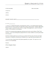 5 Inquiry Letter Templates Letter Templates Free Letter Templates Lettering