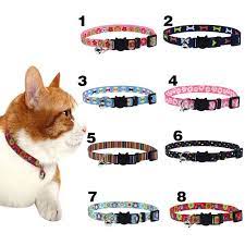 satin almak can ile kedi yaka guvenlik toka ayarlanabilir yavru kucuk kopekler kediler baski yaka pet malzemeleri ls cat collars cat flea collar pets