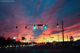 Traffic Lights Sky Aesthetic Pretty Sky Beautiful Sky
