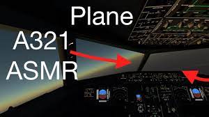 Plane Asmr A321 Cockpit Sound Youtube
