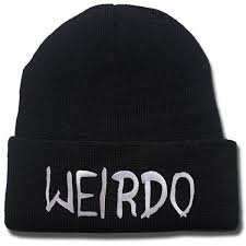 Amazon Com Jrick Weirdo Logo Beanie Fashion Unisex Embroidery Beanies Skullies Knitted Hats Skull Caps Clothing Beanie Style Fashion Beanie