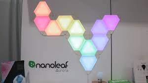 Nanoleaf Aurora Review Nanoleaf S Next Smart Bulb Isn T A Bulb At All Nanoleaf Aurora Nanoleaf Lights Nanoleaf Designs