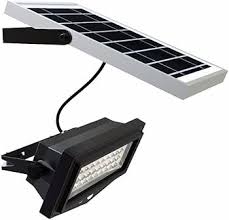 Tera Light Solar Security 44 LED Outdoor Floodlight with Motion Sensor and  Remote Control, 1,000 Lumen. 8,000mah Li-Ion Battery by Smart Purchase Co.  : Amazon.in