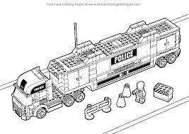 It's no surprise, boys love trucks. Lego City Printable Coloring Pages Coloring Home