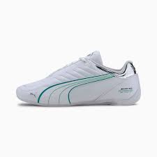 Puma Mercedes Amg Petronas Motorsport Future Cat Kart Basketball Shoe White Inexperienced Me Mercedes Amg Amg Petronas Mercedes Benz Amg