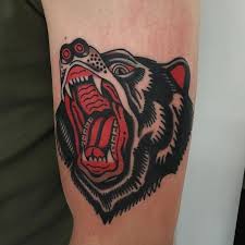 Tradional tattoo tattoo tradicional gorilla tattoo gangsta tattoos. Pin By Fabianmart On 1 Traditional Bear Tattoo Body Art Tattoos Traditional Tattoo