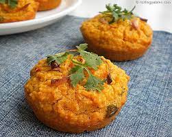 Spicy Couscous Muffins Recipe Recipe Recipes Food Indian Food Recipes Vegetarian