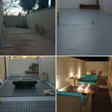 Our Boring Back Patio Transformation A Little Paint Furniture And A Few Runnen Tiles From Ikea Absolutely Backyard Landscaping Back Patio Patio And Garden