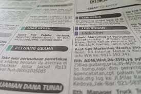 Berdasarkan informasi pada tabel tersebut, pernyataan tentang persamaan iklan,slogan, dan poster yang tepat adalah … a. Iklan Baris Definisi Jenis Karakteristik Dan Contohnya Halaman All Kompas Com