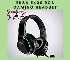 Eksa E400 Rgb Gaming Headset Unboxing Review Gaming Headset Headset Best Headphones