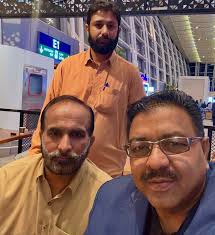 Today at Jeddah Airport, I had the extraordinary privilege of reuniting  with brother Yousuf and brother Nadeem after almost 30 years! Words can't  express the joy and nostalgia of reconnecting with such