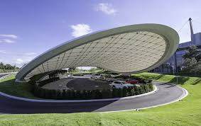 Autostadt Roof And Service Pavilion Graft Architects Berlin Germany Arsitektur