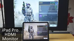 How To Connect An Ipad Pro 2020 To A Hdmi Tv Or Monitor Usb C To Hdmi Dp Alt Mode Cable Youtube