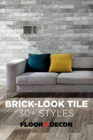 Play decor cement more than floors by wow. Floor Decor Has More Than 30 Brick Look Tiles To Choose From To Help You Add A Rustic Or Industrial Tou Brick Look Tile Floor Decor Minimalist Bedroom Design