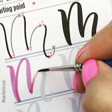 Half of 26 is 13 or the middlemost letter in the . 3 454 Likes 38 Comments Jeannie Dickson Honeybopsdesigns On Instagram Letter M In Real Time O Alphabet Buchstaben Kreativer Schriftzug Handlettering