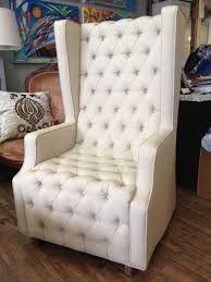 Unique Modern Oversized Tufted Cream High By Simplyupholstery 999 00 Furniture Upholstery Upholstery Armchair Upholstery Cushions