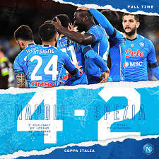 Coppa italia match napoli vs spezia 28.01.2021. Napoli Vs Spezia Coppa Italia 2020 2021
