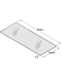 For more information on the benefits of tempered glass you can click here. Glass Shelves For Internal Cabinets Display Unit Shelving 500 To 1000mm