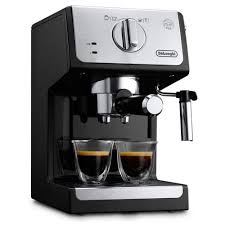 The nespresso expert can now brew 4 coffee sizes: Delonghi Ecp33 21bk Inox Espresso Coffee Machine Silver Techinn