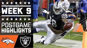 Las vegas raiders football game. Broncos Vs Raiders Nfl Week 9 Game Highlights Youtube