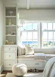 Bedroom With Window Seat Bedroom Window Seat With Beige Linen Cushion Very Small Window Seat Ideas Bedroom Window Seat Bedroom Decor Window Seat Design