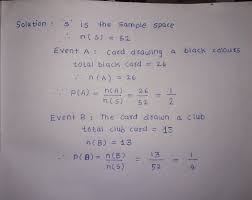 There are two black aces, just as there are two red aces. In A Deck Of 52 Cards What Is The Probability Of Drawing A Black Card Or A Club Brainly In