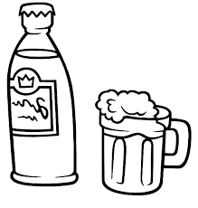 How To Draw Mug Beer Coloring Pages Best Place To Color Coloring Pages Beer Illustration Coloring Pages Inspirational