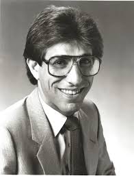 WDIV's sports anchor Eli Zaret in the 1980s Photo courtesy of WDIV