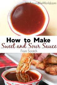 Homemade Sweet And Sour Sauce Recipe Sweet And Sour Sauce Sweet And Sour Sauces Homemade Sweet And Sour Sauce