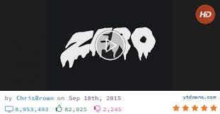 This pop beat was produced as a remake. Zero Chris Brown Mp3 Download Natwestern