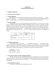 Administering exams after the end of semester Chapter Iii Experimental Research Methodology Experiment Validity Statistics