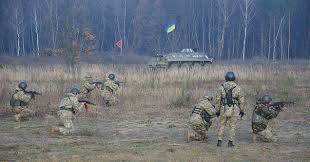 Навчання на яворівському полігоні, 4 лютого 2022. G0evbijdicenvm