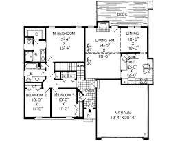 America's best house plans offers a range of floor plans exceptionally designed in order to offer comfort, versatility and style. Ranch House Plan 3 Bedrooms 2 Bath 1500 Sq Ft Plan 46 265