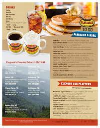 A few of the recipes involve stirring an ingredient or two into the pancake batter, while the rest are simple toppings to add to your finished flapjacks. Flapjack S Pancake Cabin Menu In Gatlinburg Tennessee