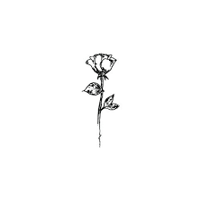 This rose tattoo features a single rose in full bloom, complete with stem and leaves. Hipsthetic Tattoos Body Art Tattoos Rose Tattoos