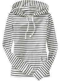 Black And White Striped Hoodie Women S Old Navy Women S Lightweight Hoodies Fashion Clothes My Style